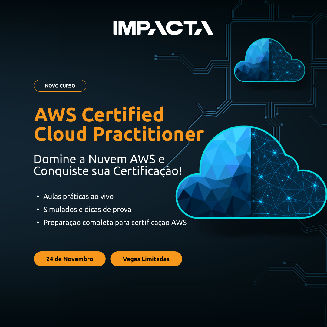 Impacta Facebook ad: AWS Certified Cloud Practitioner