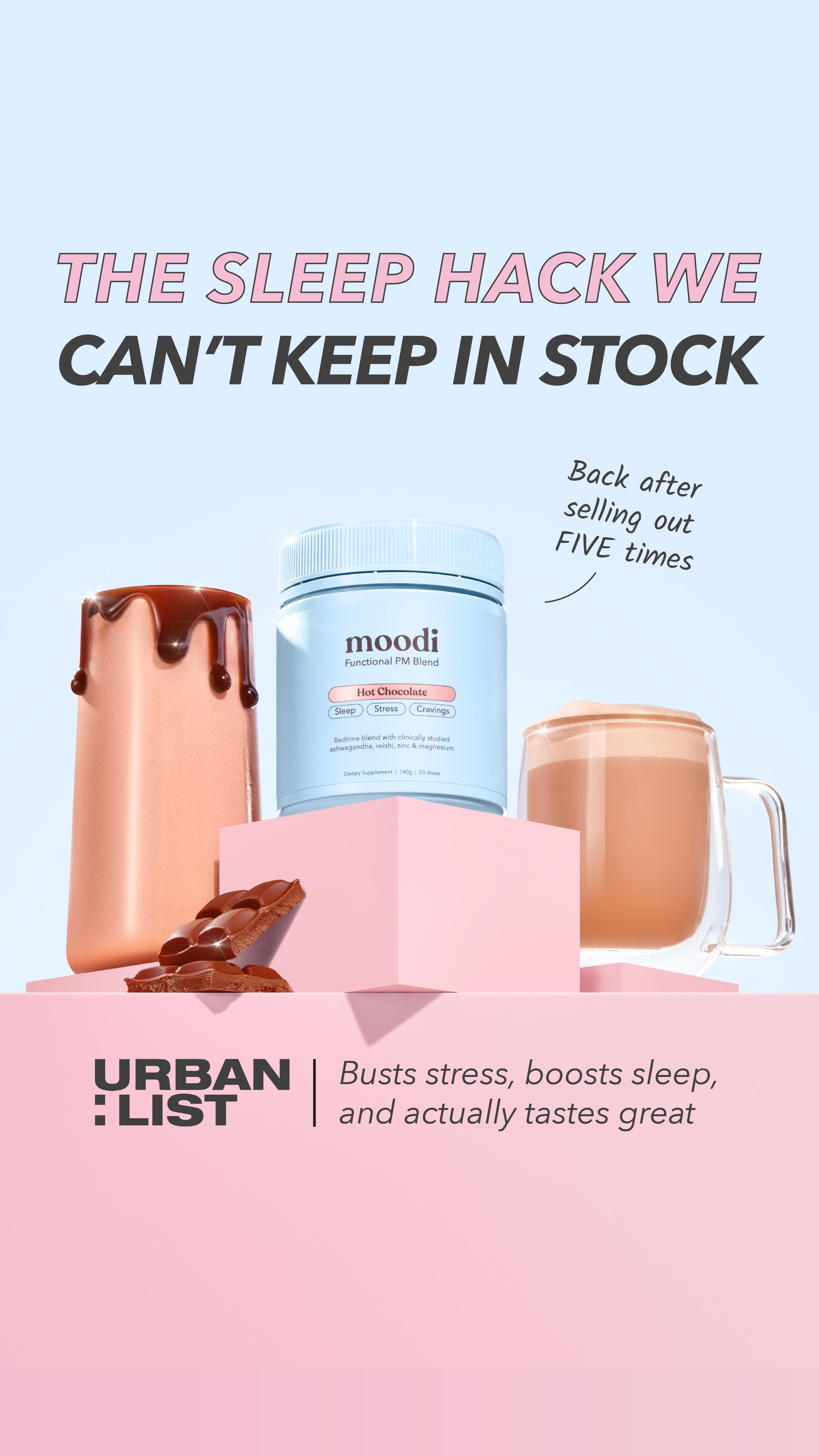 Moodi Facebook ad