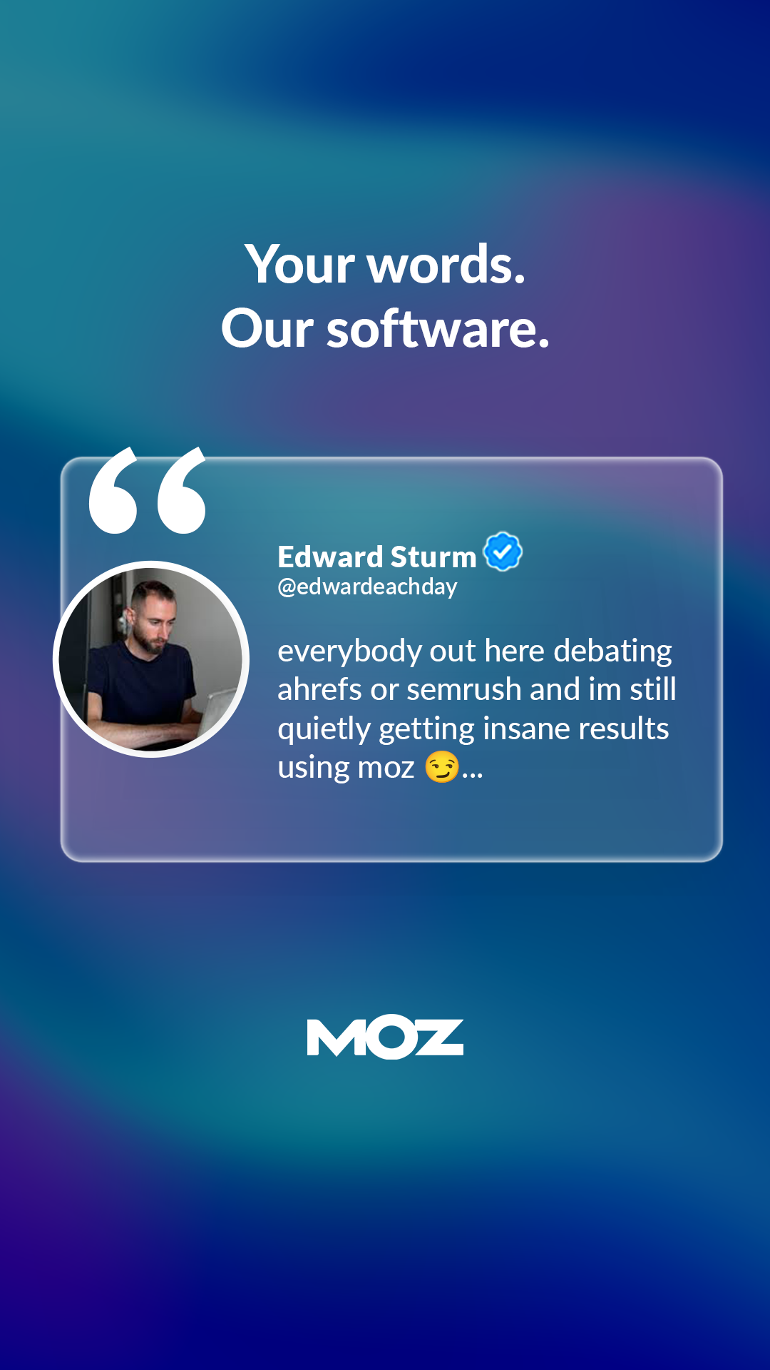 Moz Facebook ad