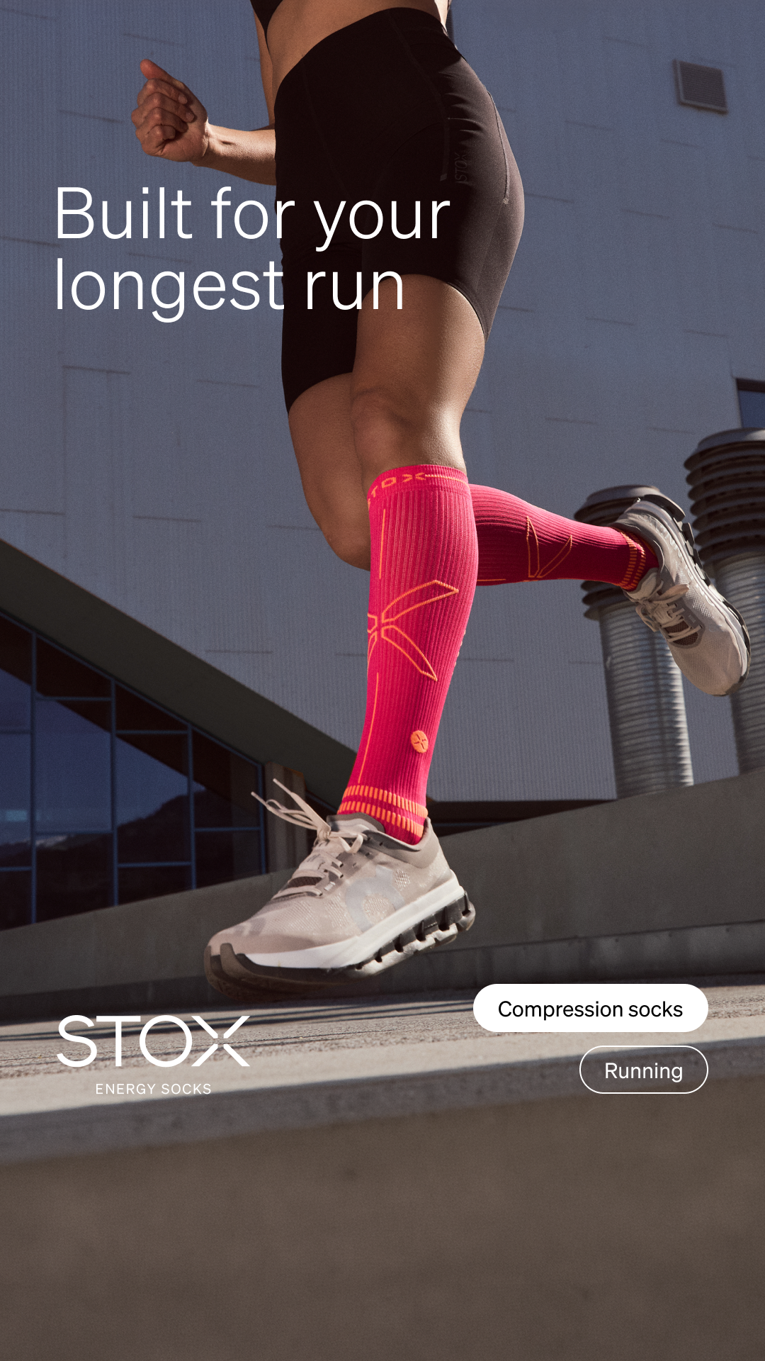 STOX Energy Socks Facebook ad