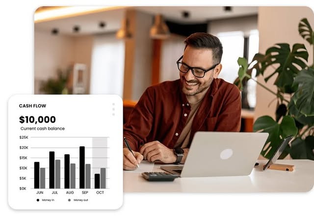 the bookEase Facebook ad: Expert Bookkeeping Services in Scottsdale