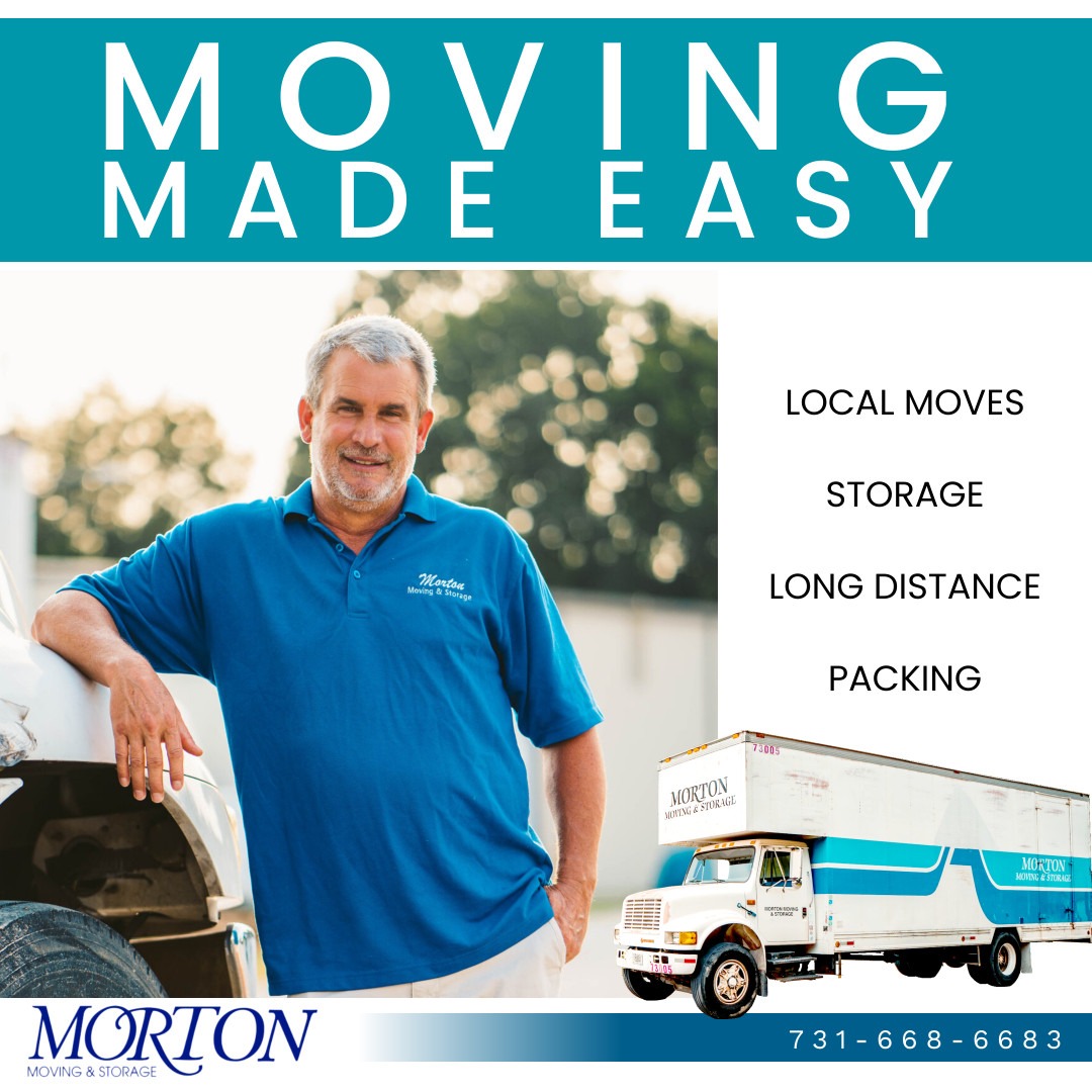 Morton Moving and Storage Facebook ad: Your Trusted Moving Partner