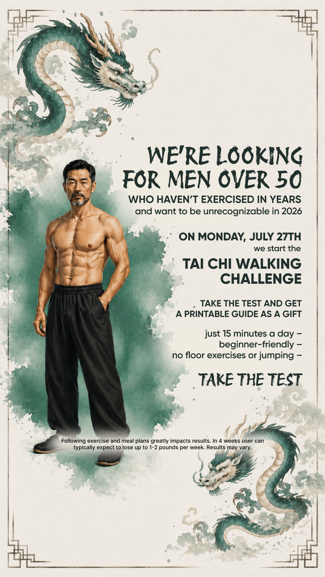 Michaelll Fitness Facebook ad