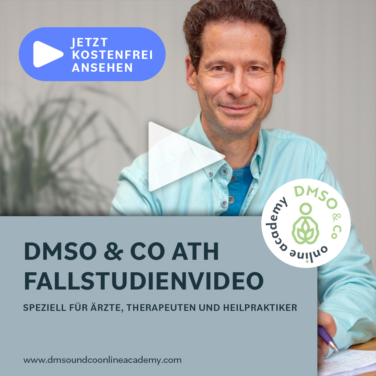 DMSO & Co online academy Facebook ad: DMSO & Co für Ärzte, Therapeuten und Heilpraktiker
