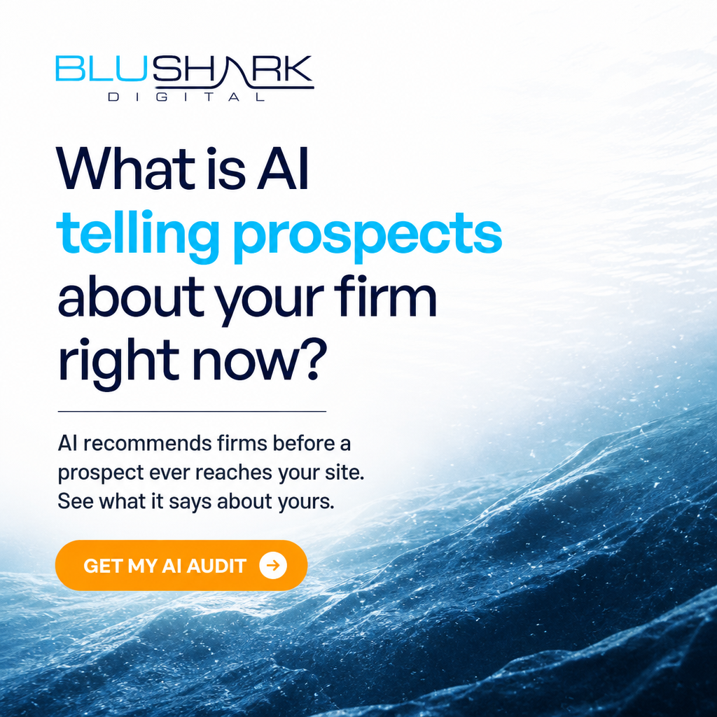 BluShark Digital Facebook ad