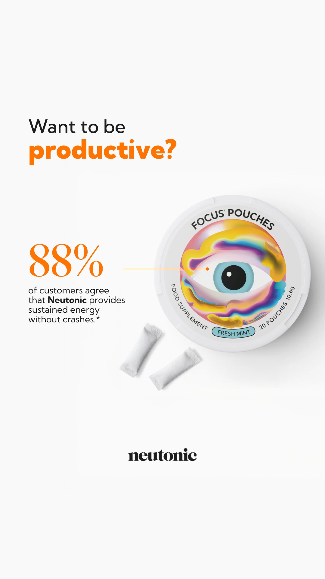 Neutonic Facebook ad: There’s a better way to focus.