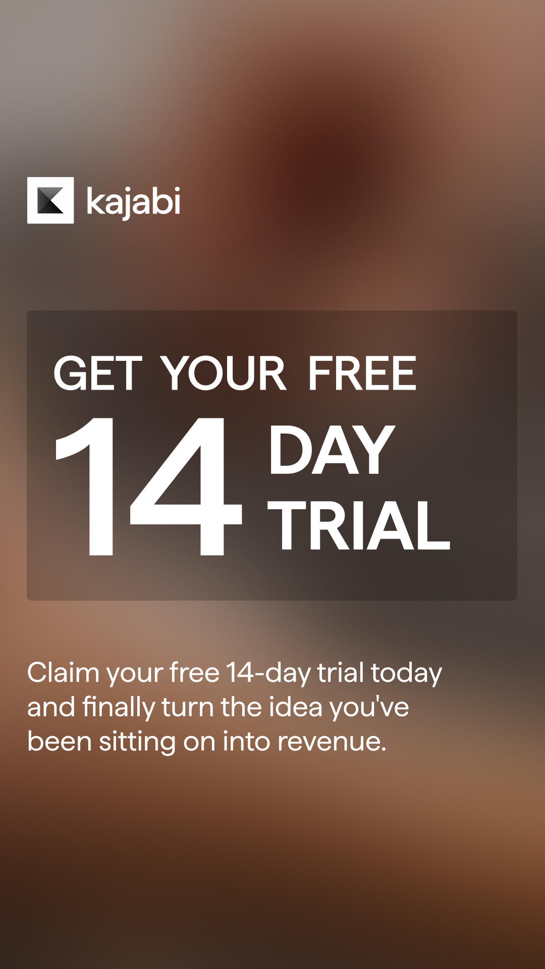 Kajabi Facebook ad