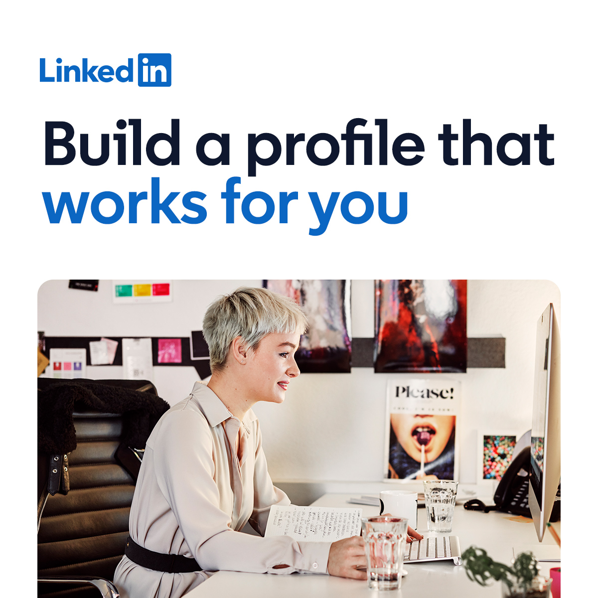 LinkedIn Facebook ad: Boost your visibility