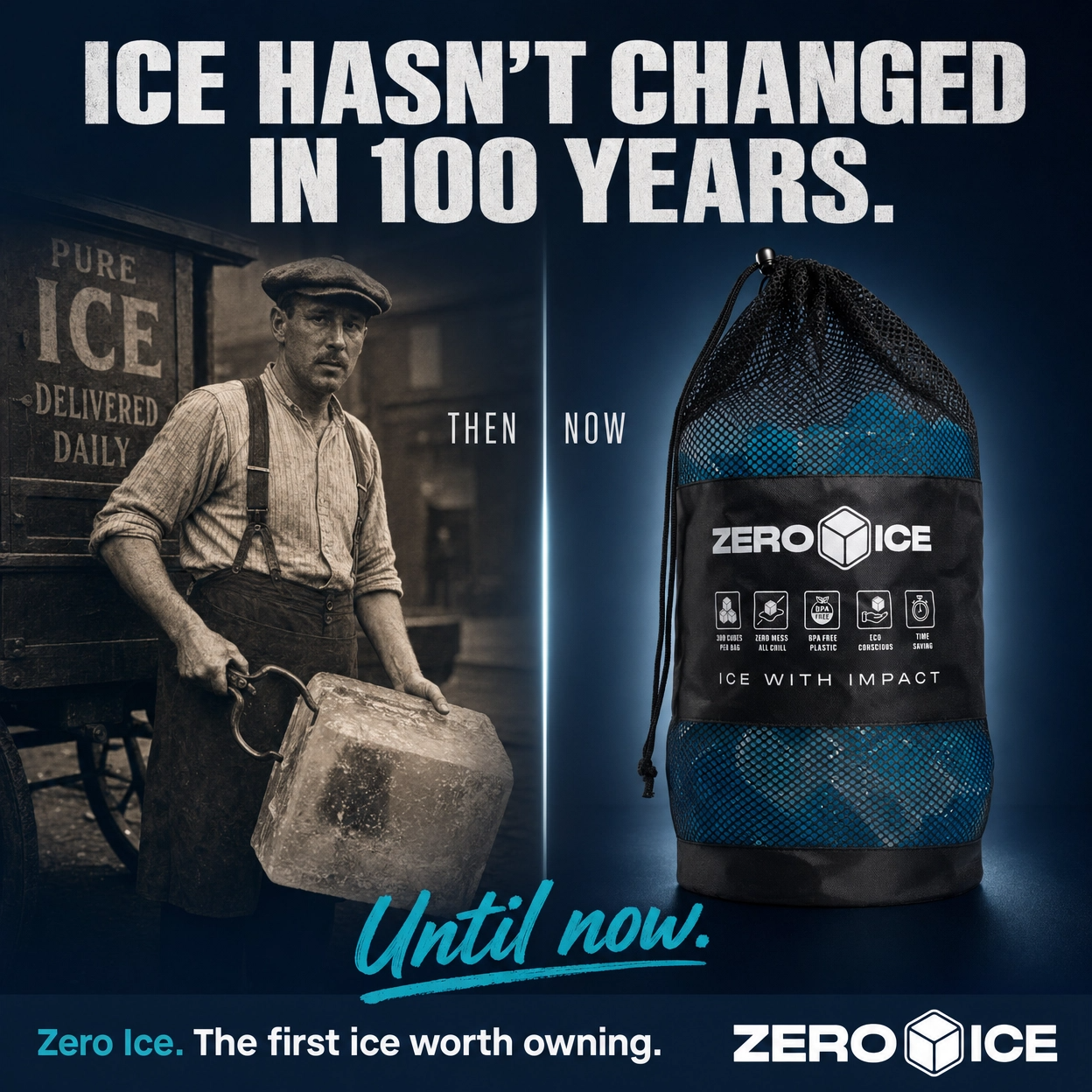 ZERO ICE Facebook ad