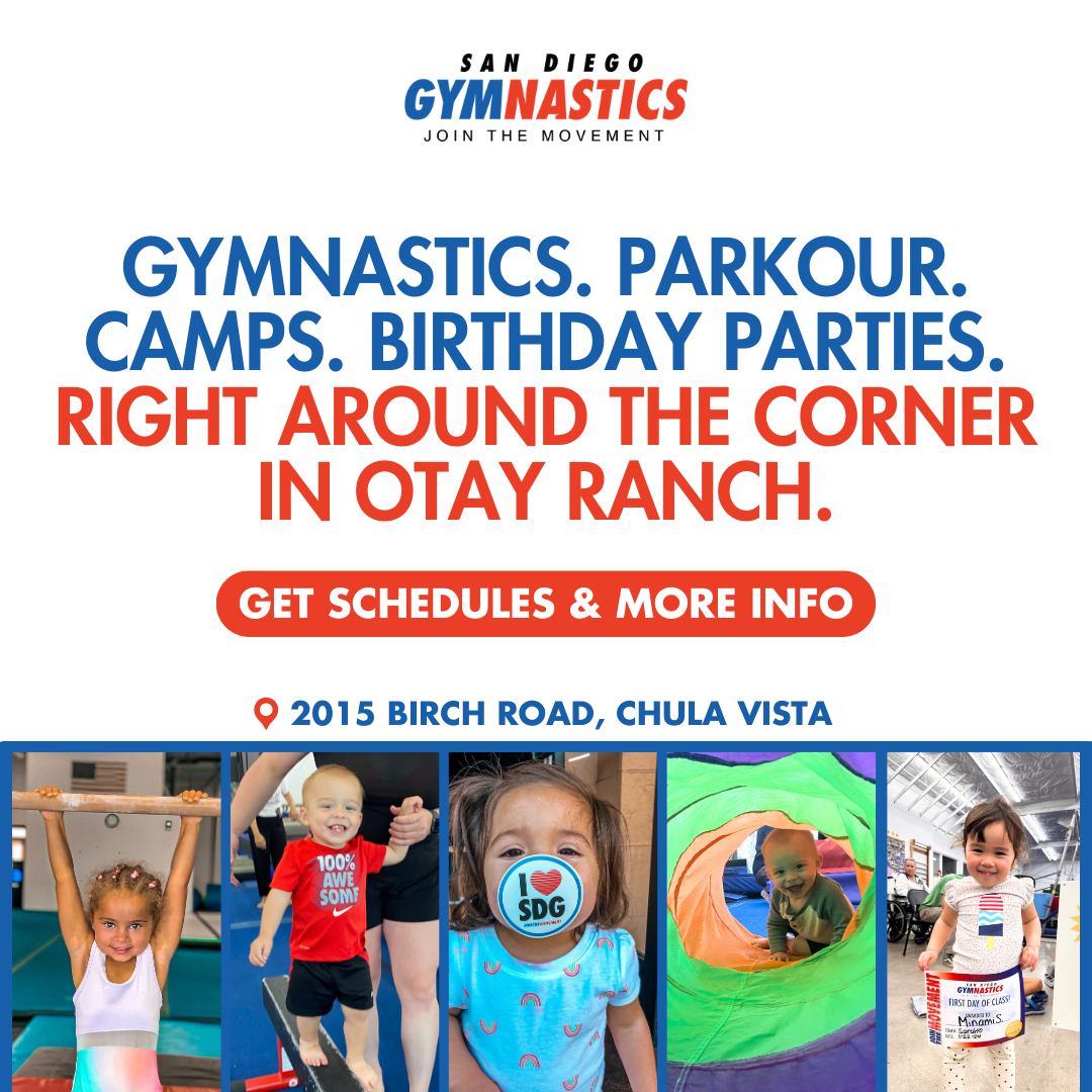 San Diego Gymnastics Facebook ad