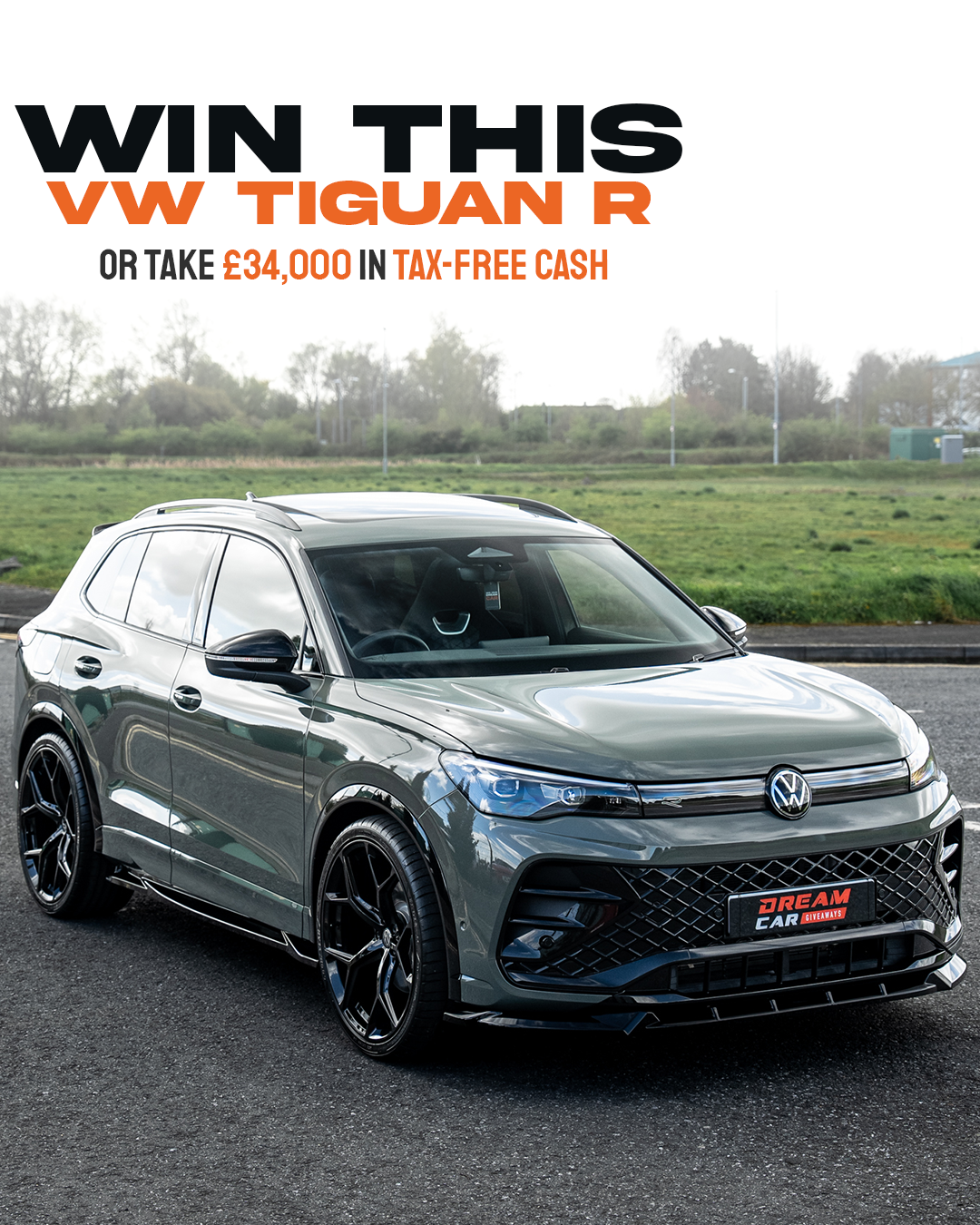 Dream Car Giveaways Facebook ad
