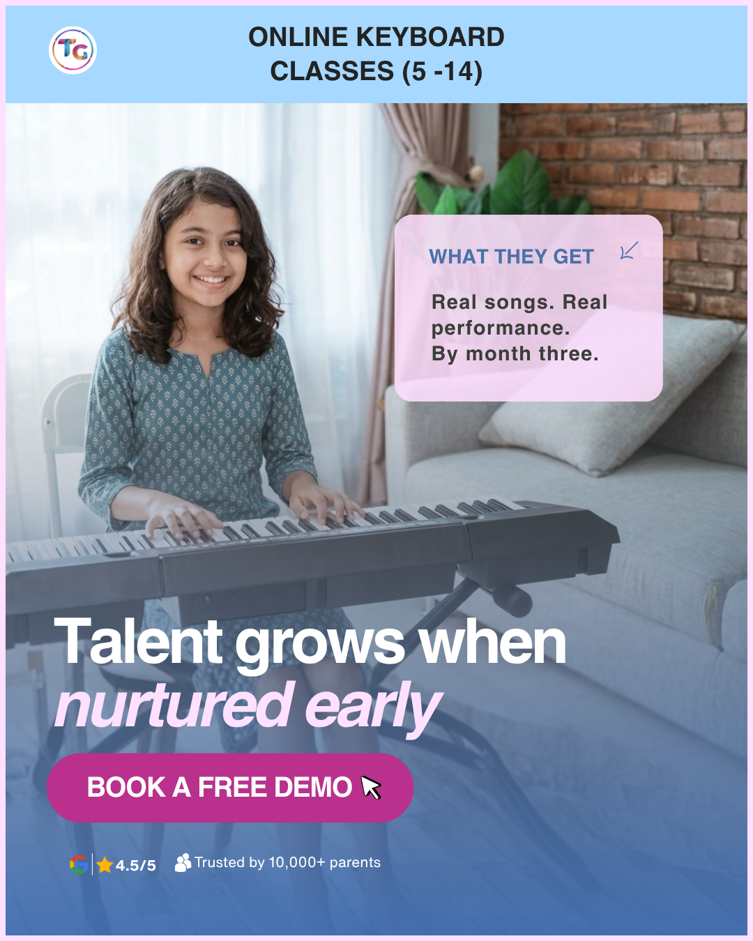 TalentGum Facebook ad