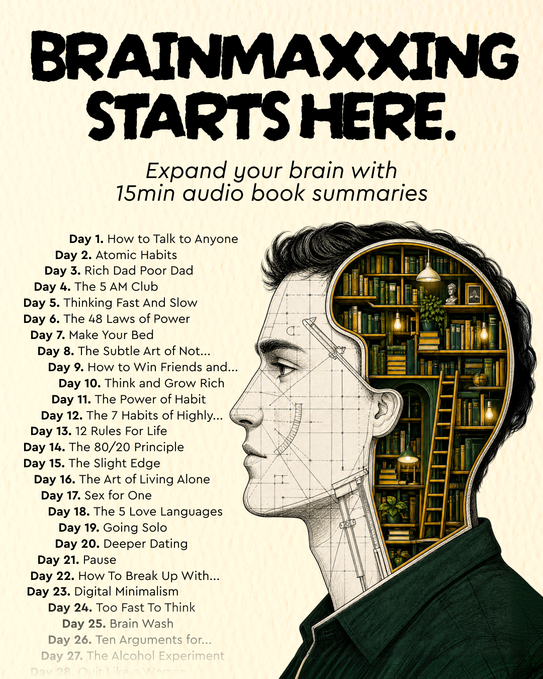 Blinkist Facebook ad: Apple Recommends Blinkist, The Best App For Intellectuals…