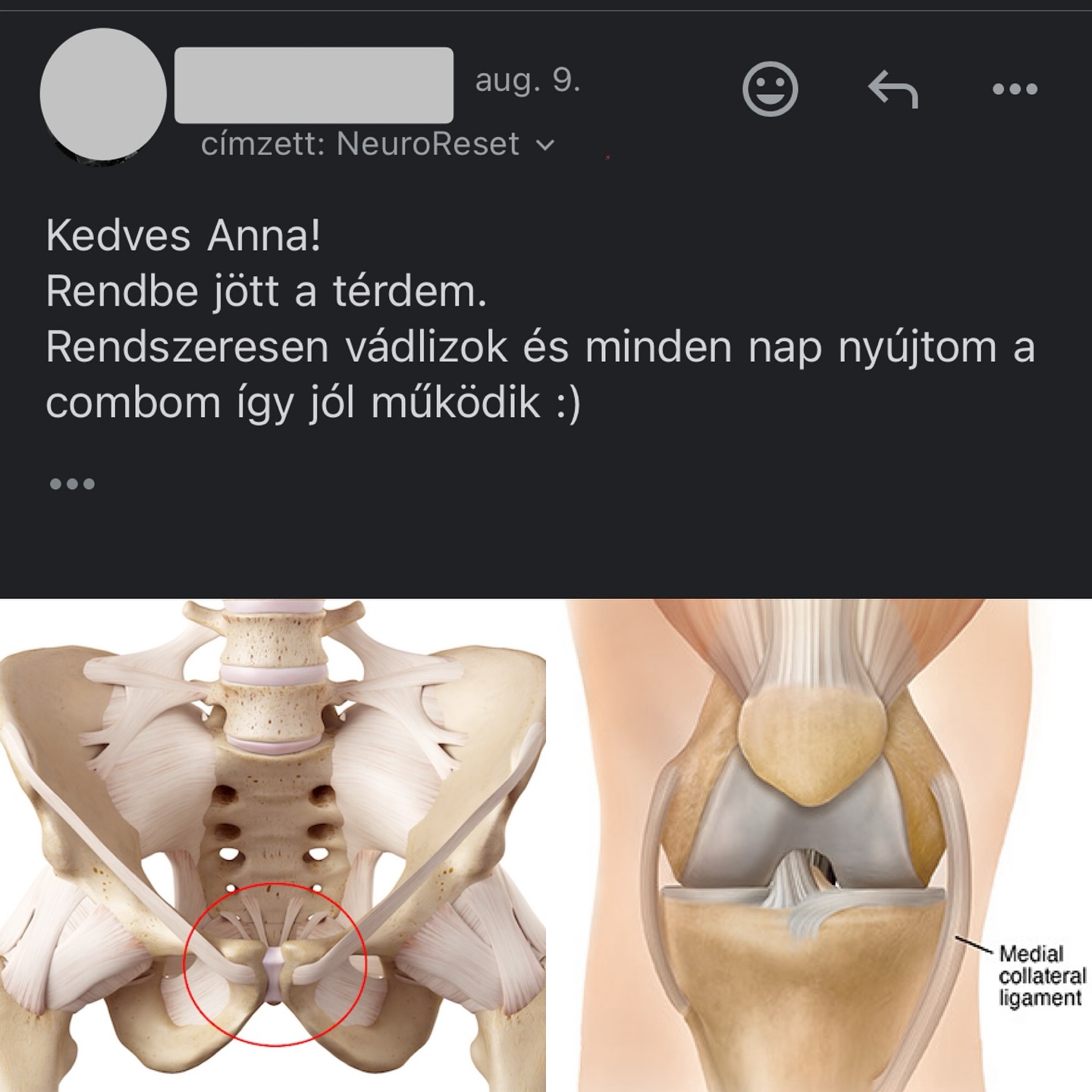 NeuroReset Facebook ad: Akut vagy krónikus panaszok neurológiai kezelése