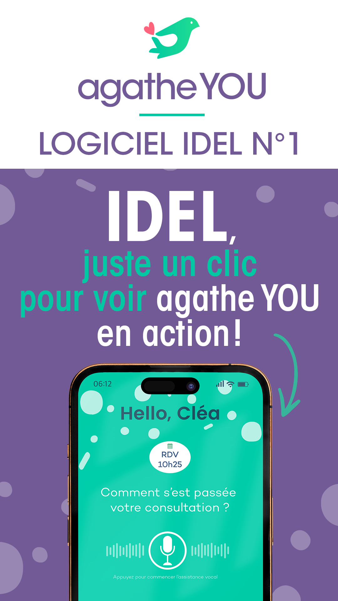 La Ruche des infirmières libérales Facebook ad from Jul 13, 2026