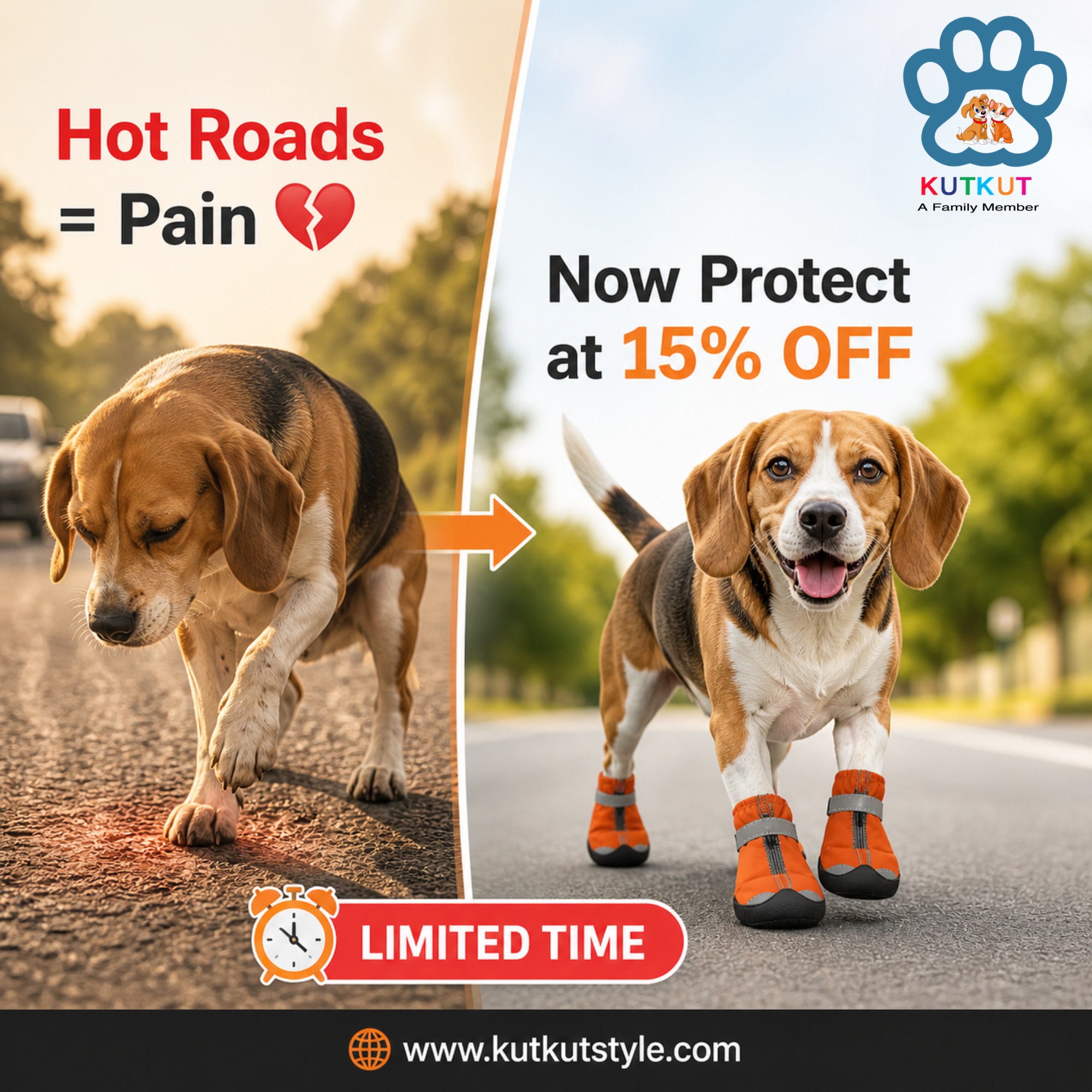 Kutkut Pet Cares Facebook ad