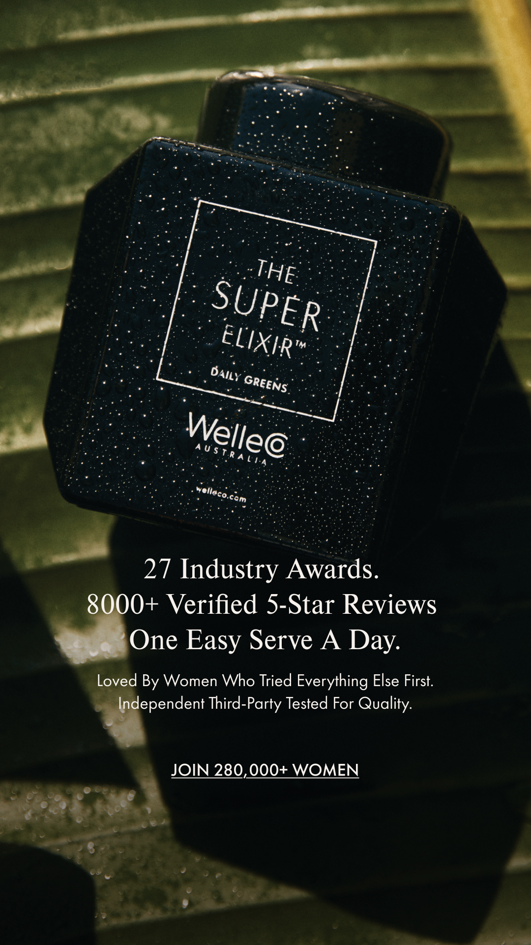 WelleCo Facebook ad
