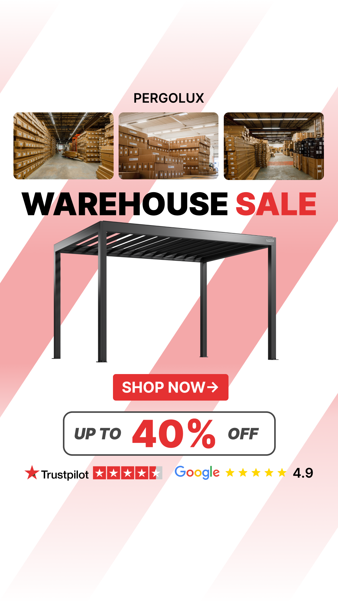 pergolux.au Facebook ad
