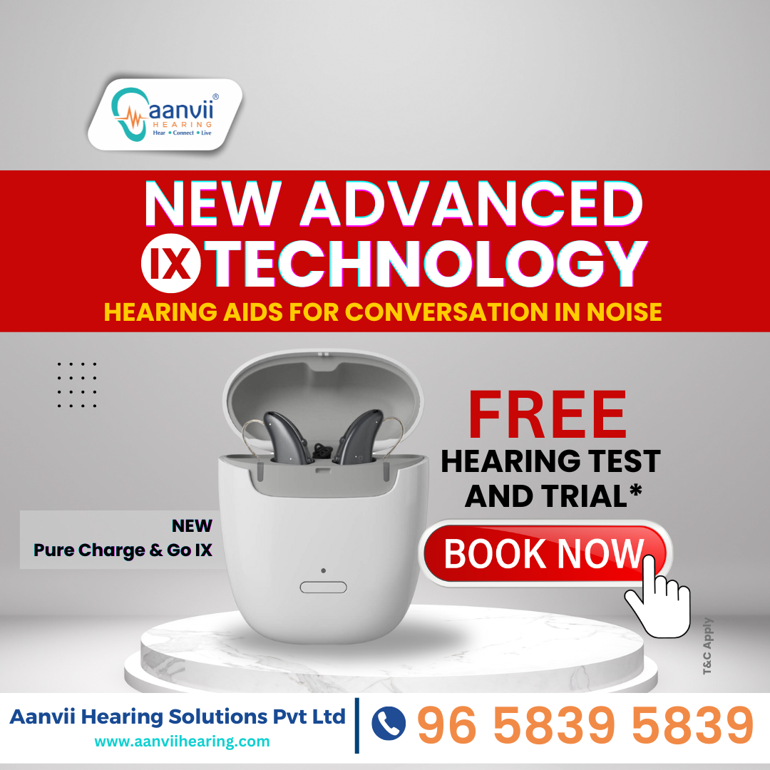 Aanvii Hearing Solutions Facebook ad