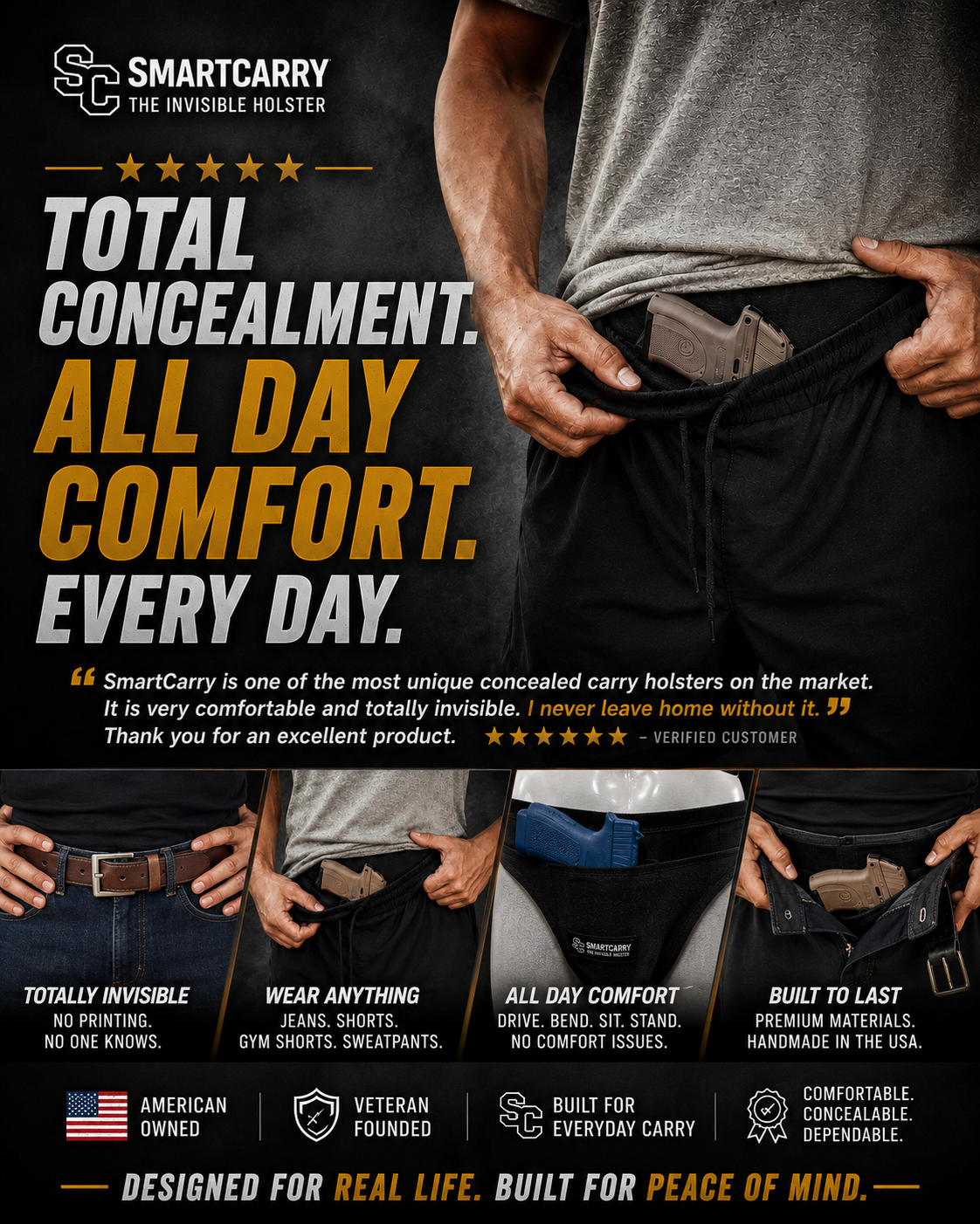 SmartCarry Facebook ad