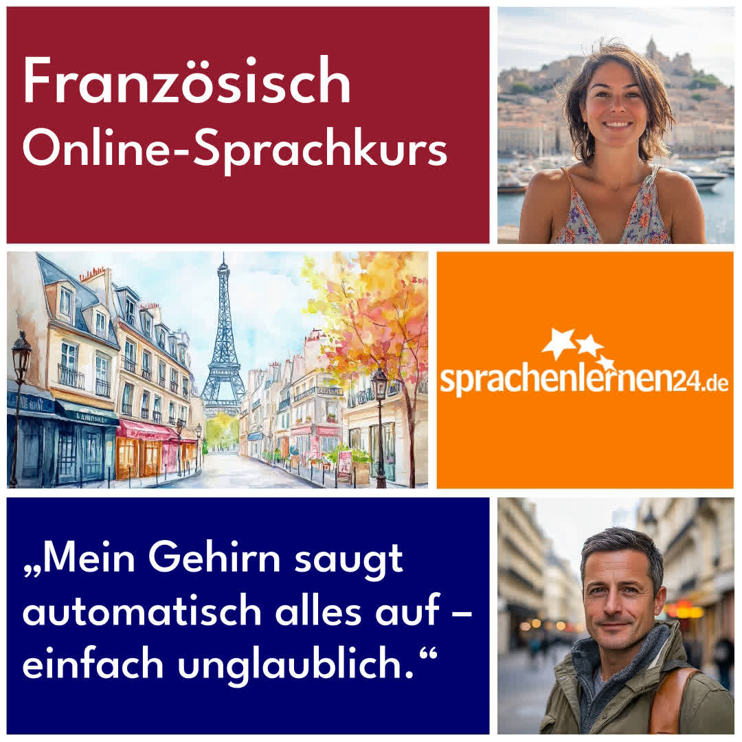 Sprachen lernen in 17 Minuten am Tag	 Facebook ad