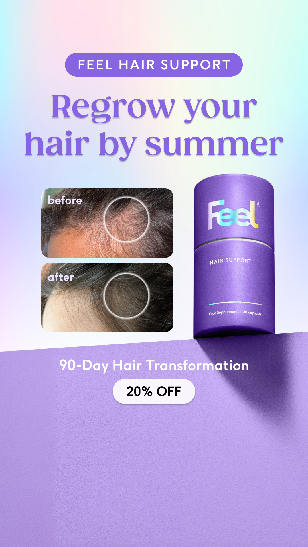 Feel Facebook ad