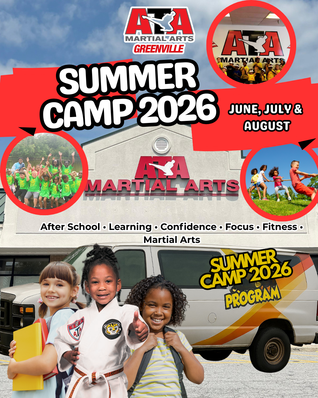 Martial Arts Greenville Facebook ad from Mar 10, 2026