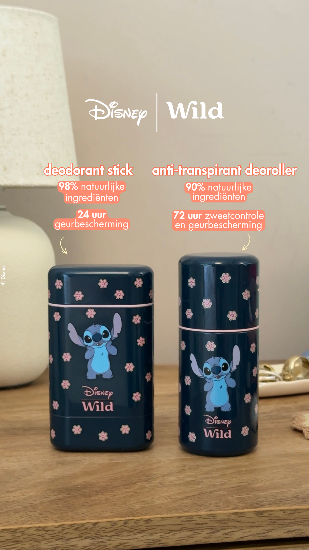 Wild Facebook ad: Iconische Disney-cases. 100% Wild.