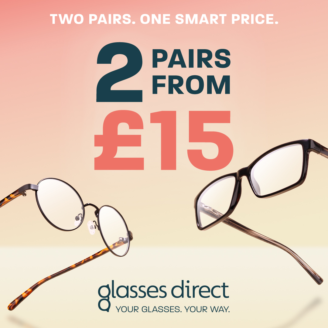 Glasses Direct Facebook ad