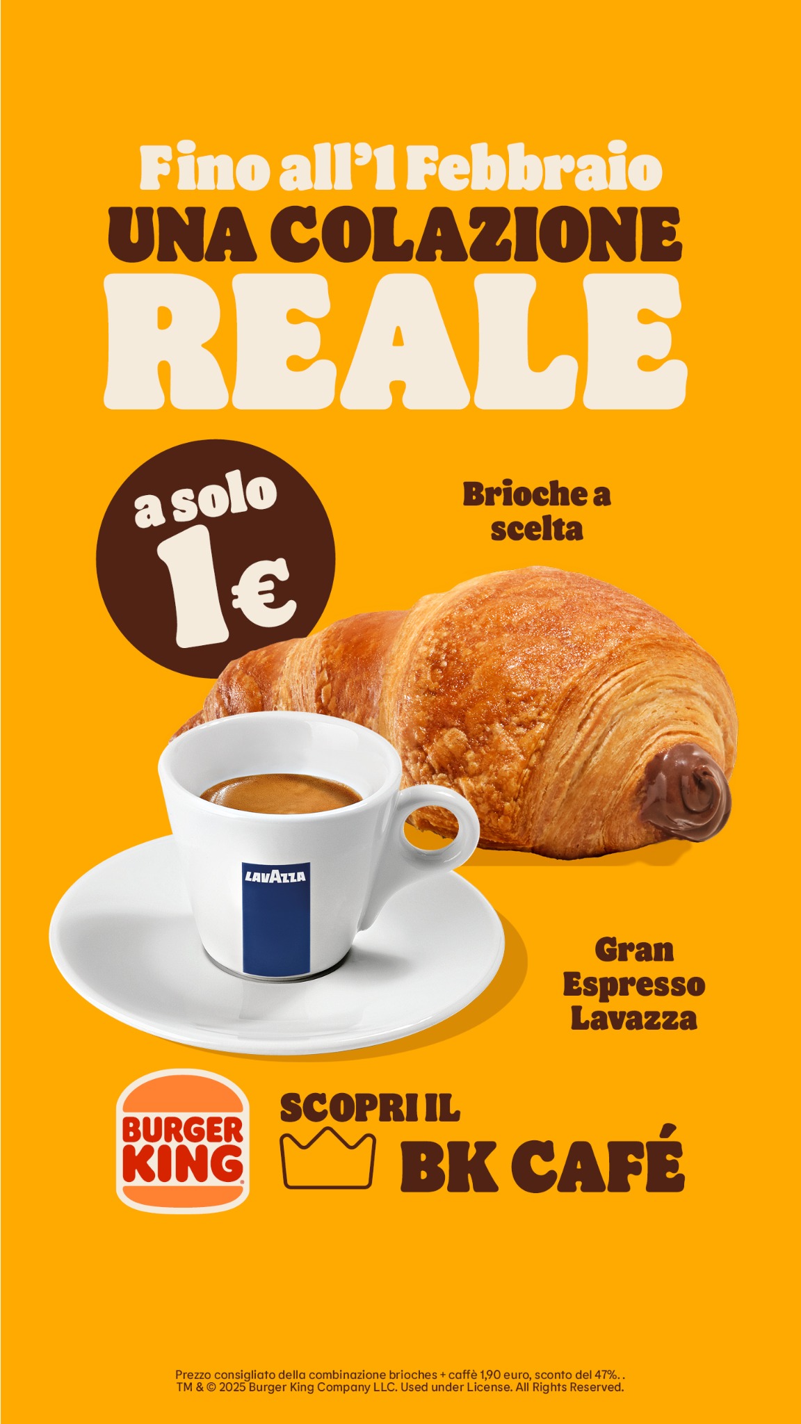 Burger King Italia Facebook ad from Jan 9, 2026