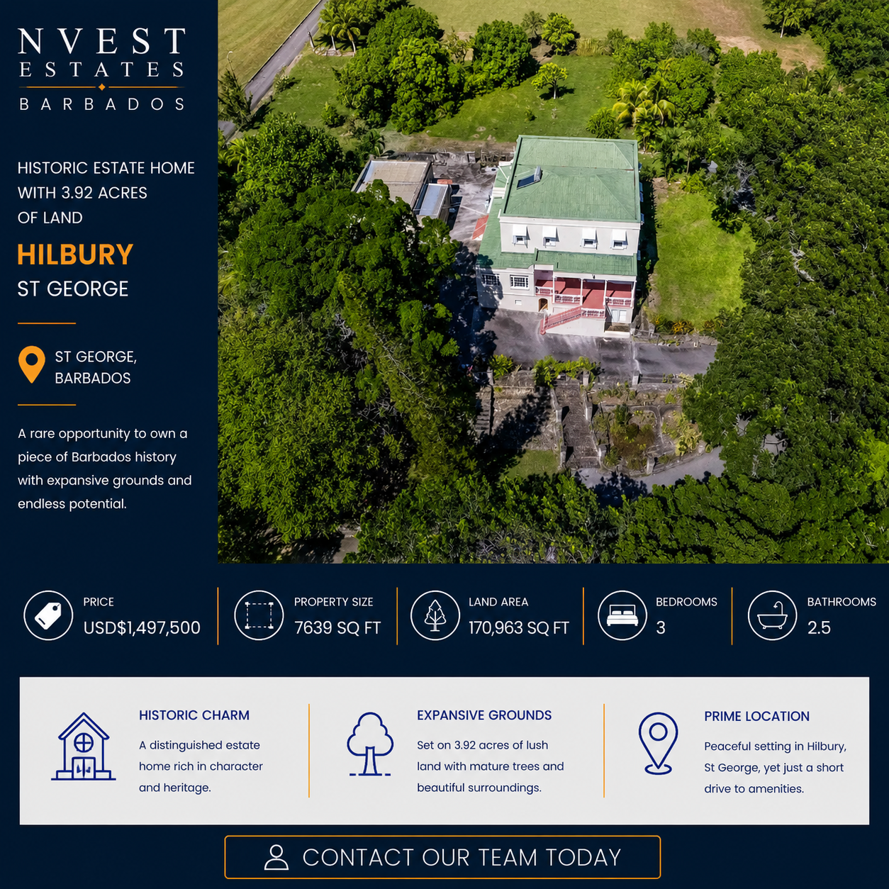 NVEST Estates Facebook ad