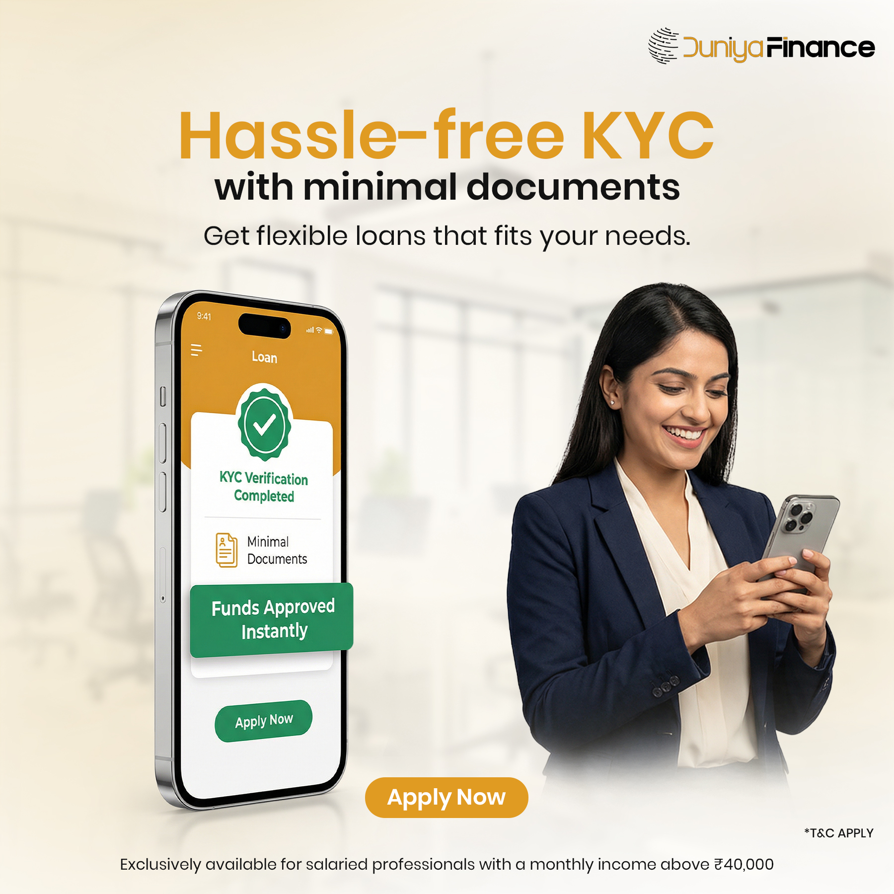 Duniya Finance Facebook ad