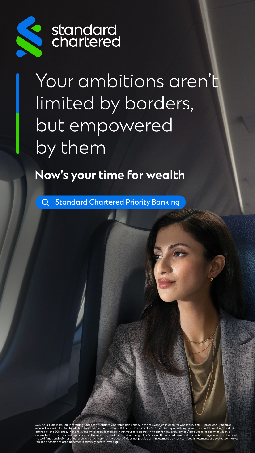 Standard Chartered Wealth Insights Facebook ad from Feb 5, 2026