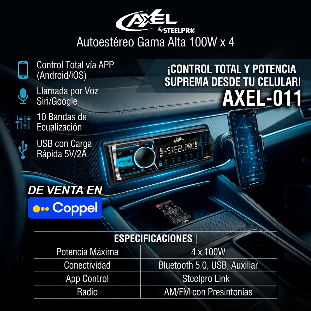 Axel by Steelpro Facebook ad: ¡OFERTA ESPECIAL!