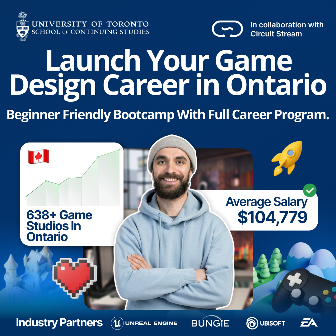 University of Toronto School of Continuing Studies Bootcamps Facebook ad