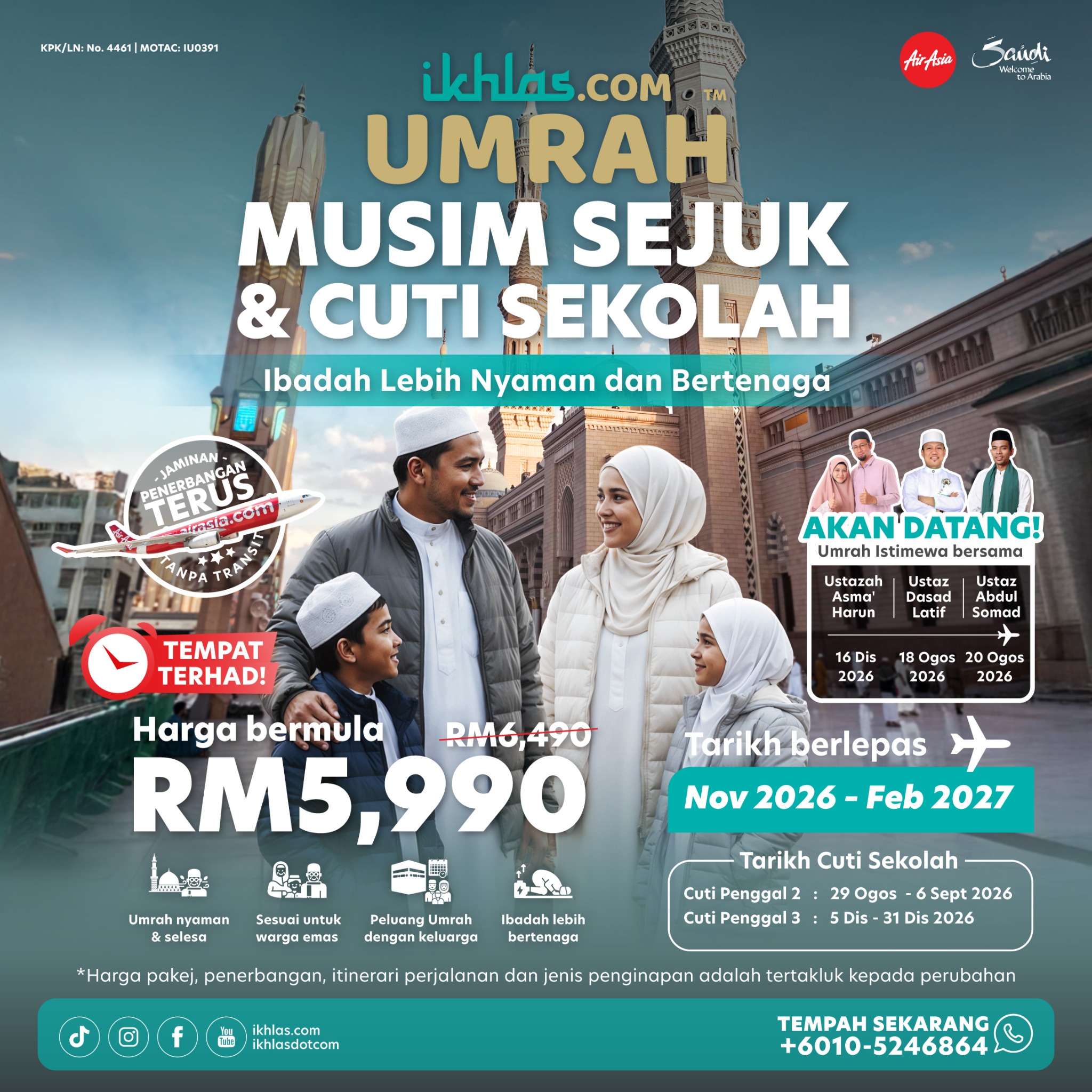 IKHLAS Facebook ad