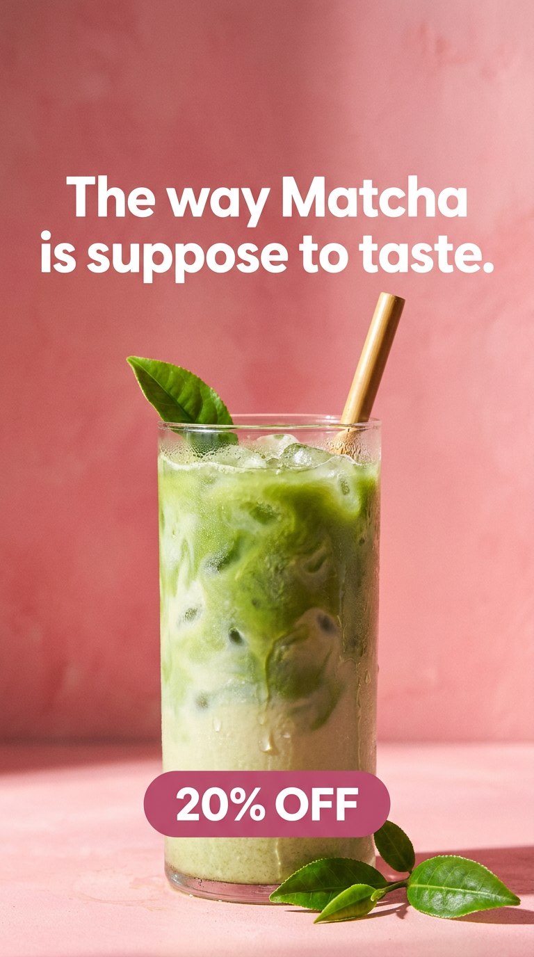 Organic Burst Facebook ad