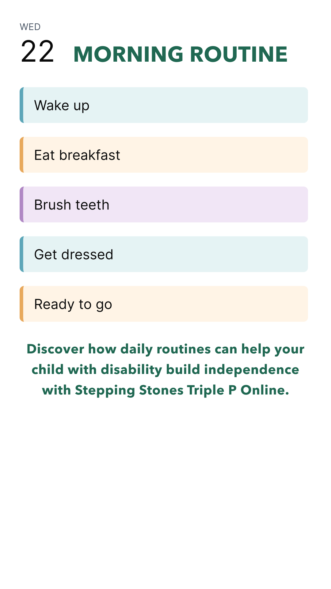 Triple P - Positive Parenting Program Facebook ad