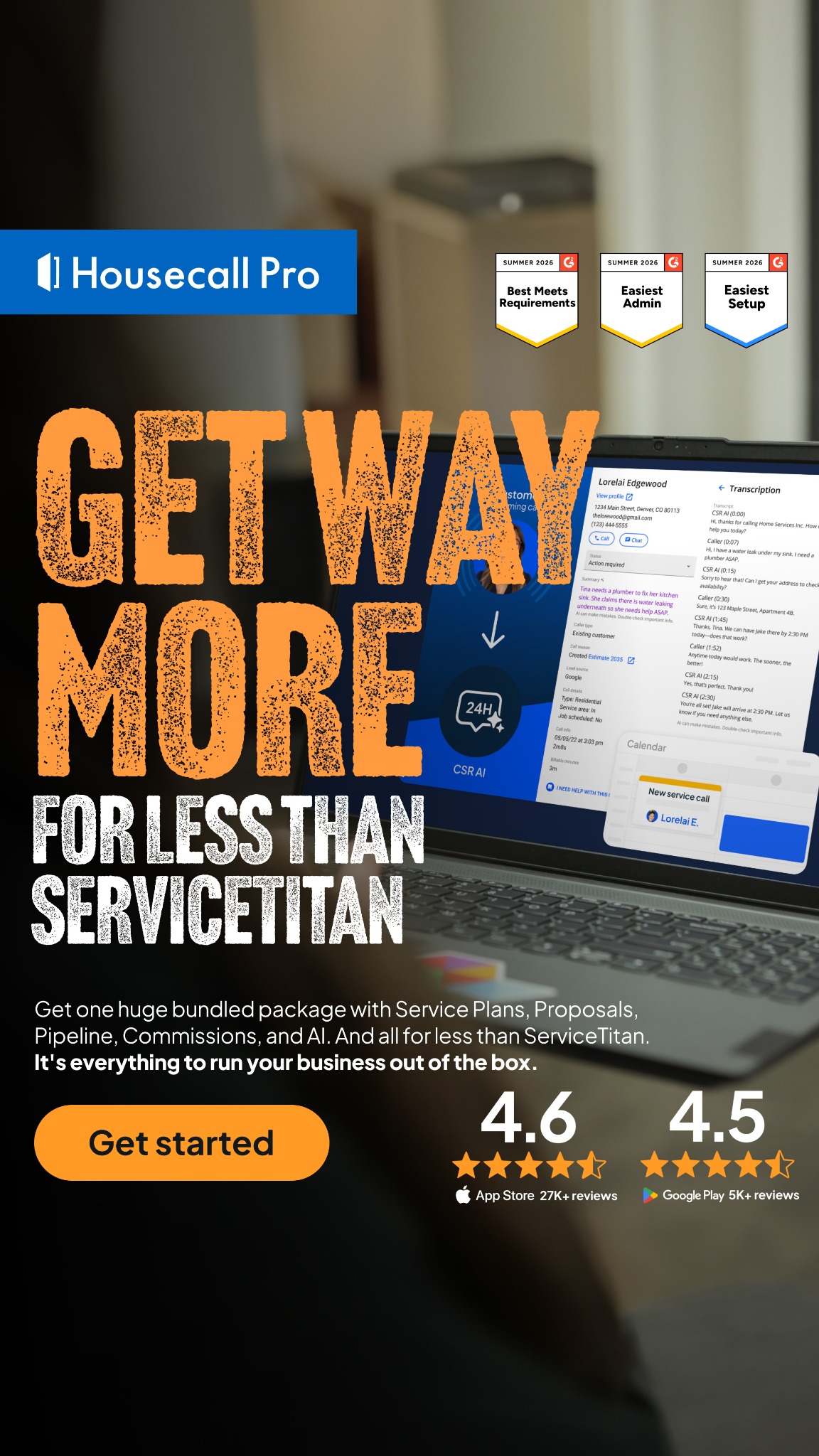 Housecall Pro Facebook ad