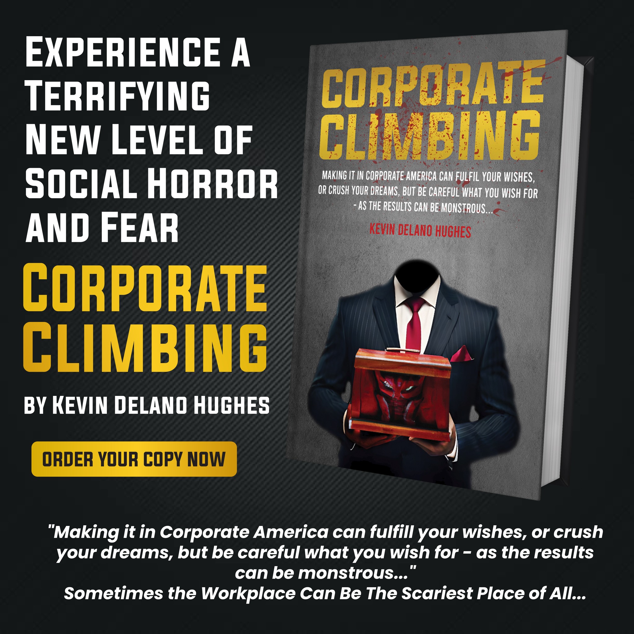 Author Kevin Hughes Facebook ad: From The Mind Of Author Kevin Delano Hughes…