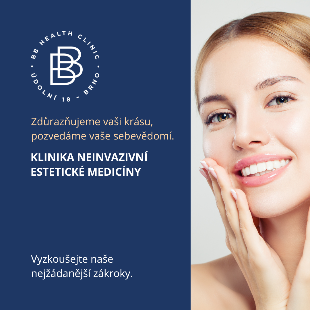 BB Health Clinic Facebook ad: Váš partner pro zdraví a krásu!