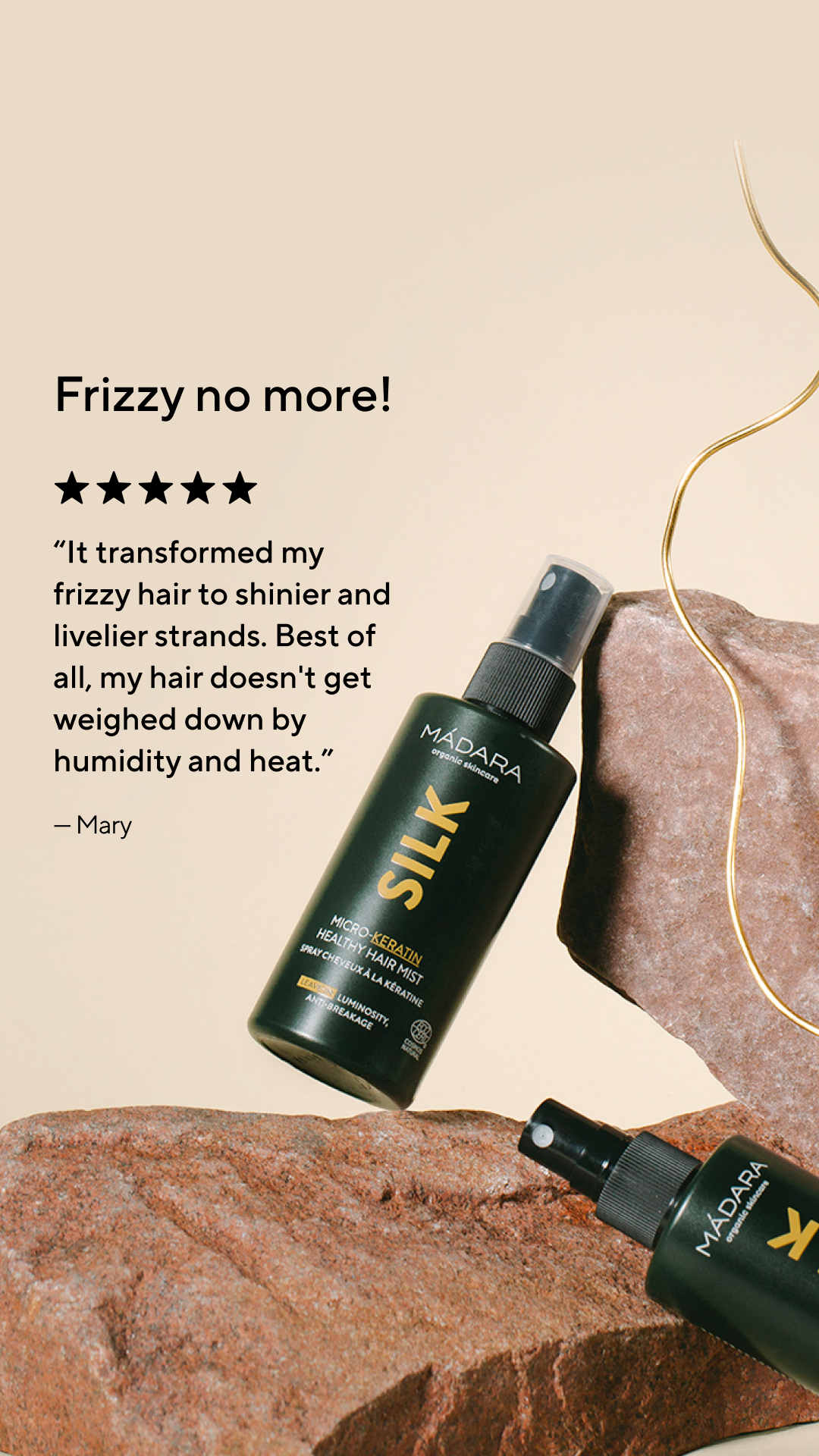 Mádara Organic Skincare Facebook ad