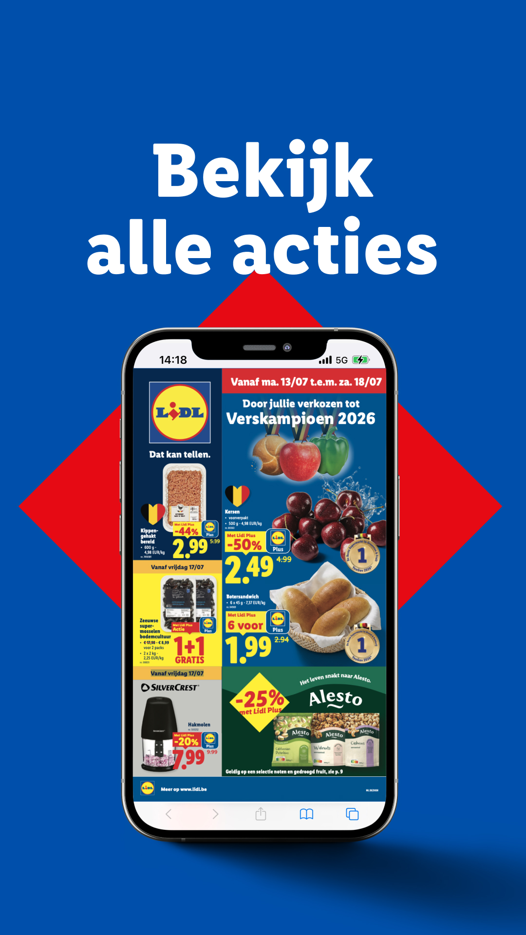 Lidl Belgium Facebook ad