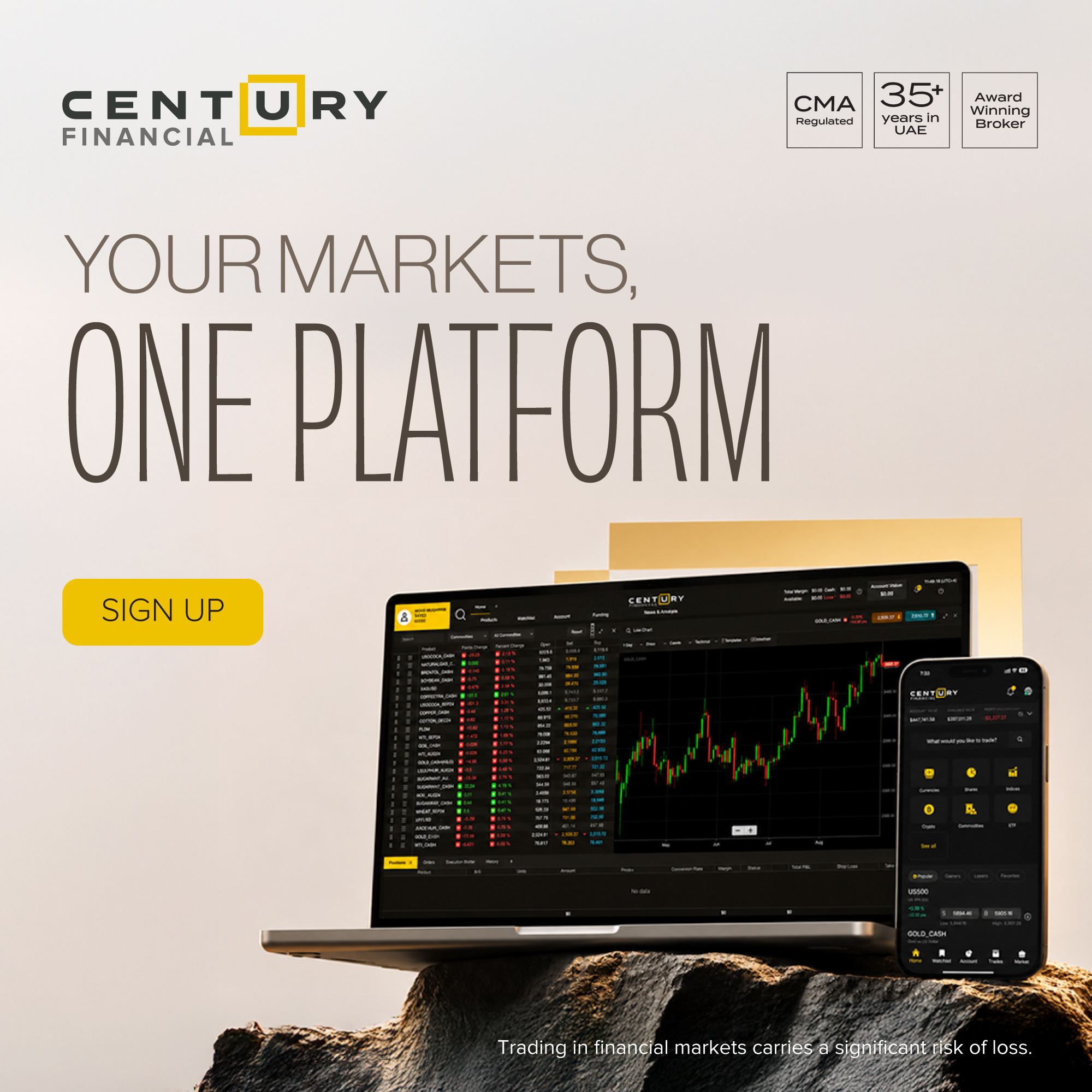 Century Financial Facebook ad