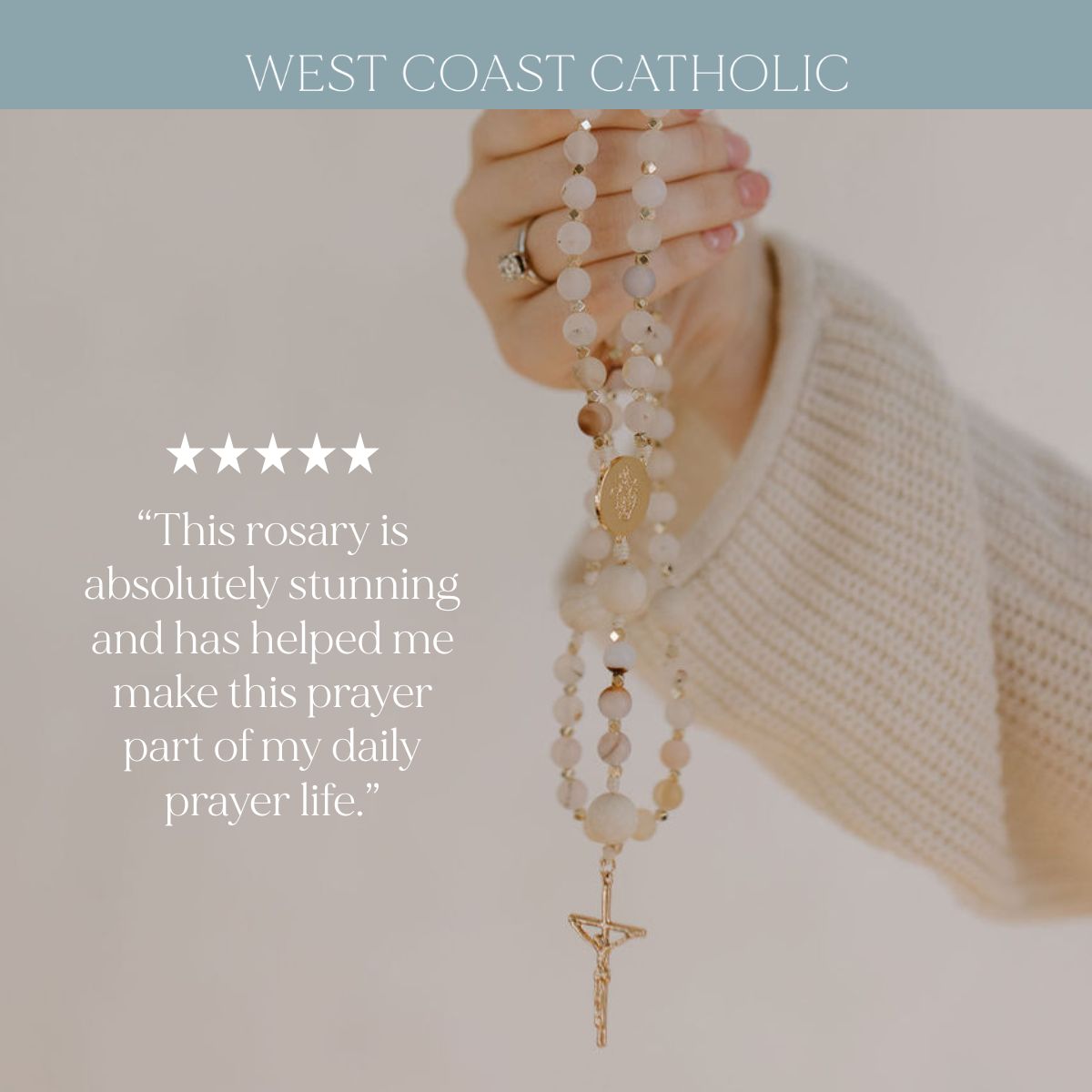 West Coast Catholic Facebook ad