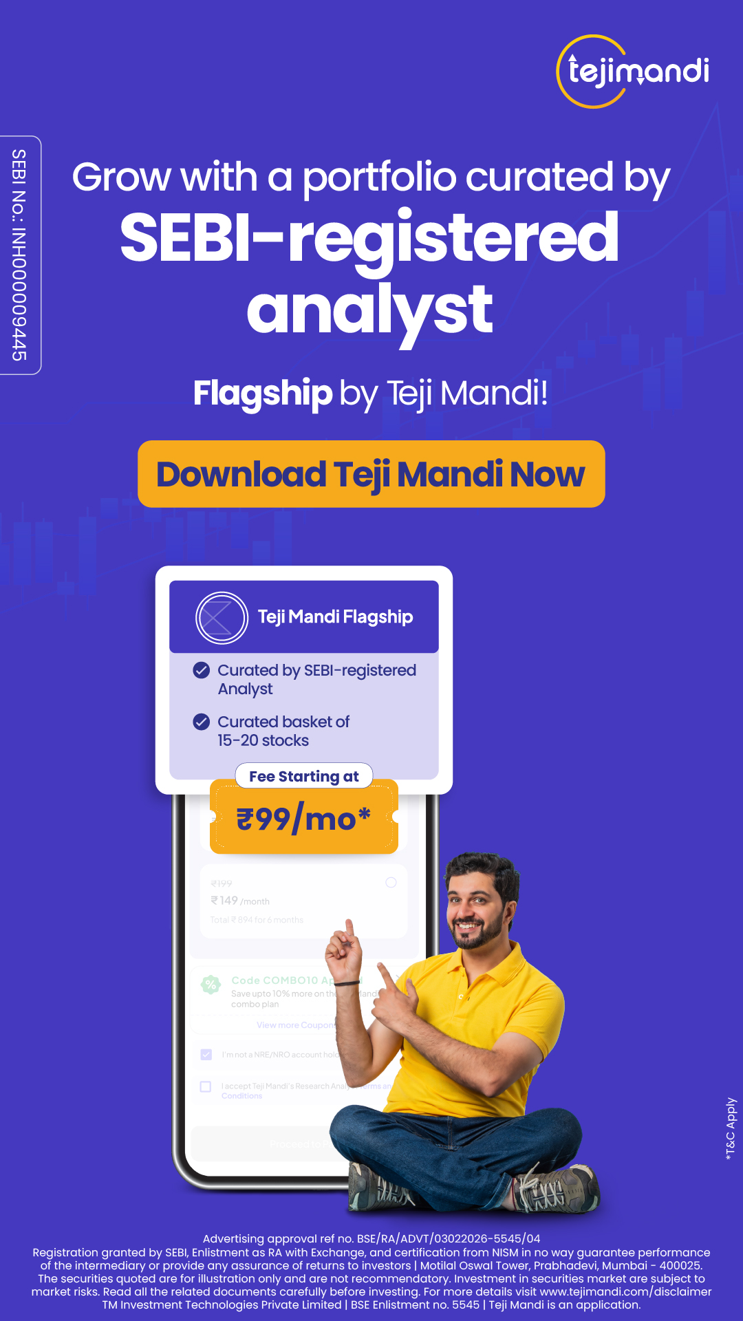 Teji Mandi Facebook ad