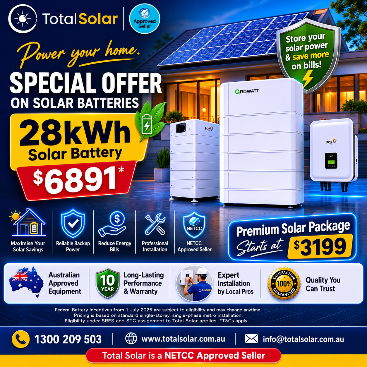 totalsolar.com.au Facebook ad