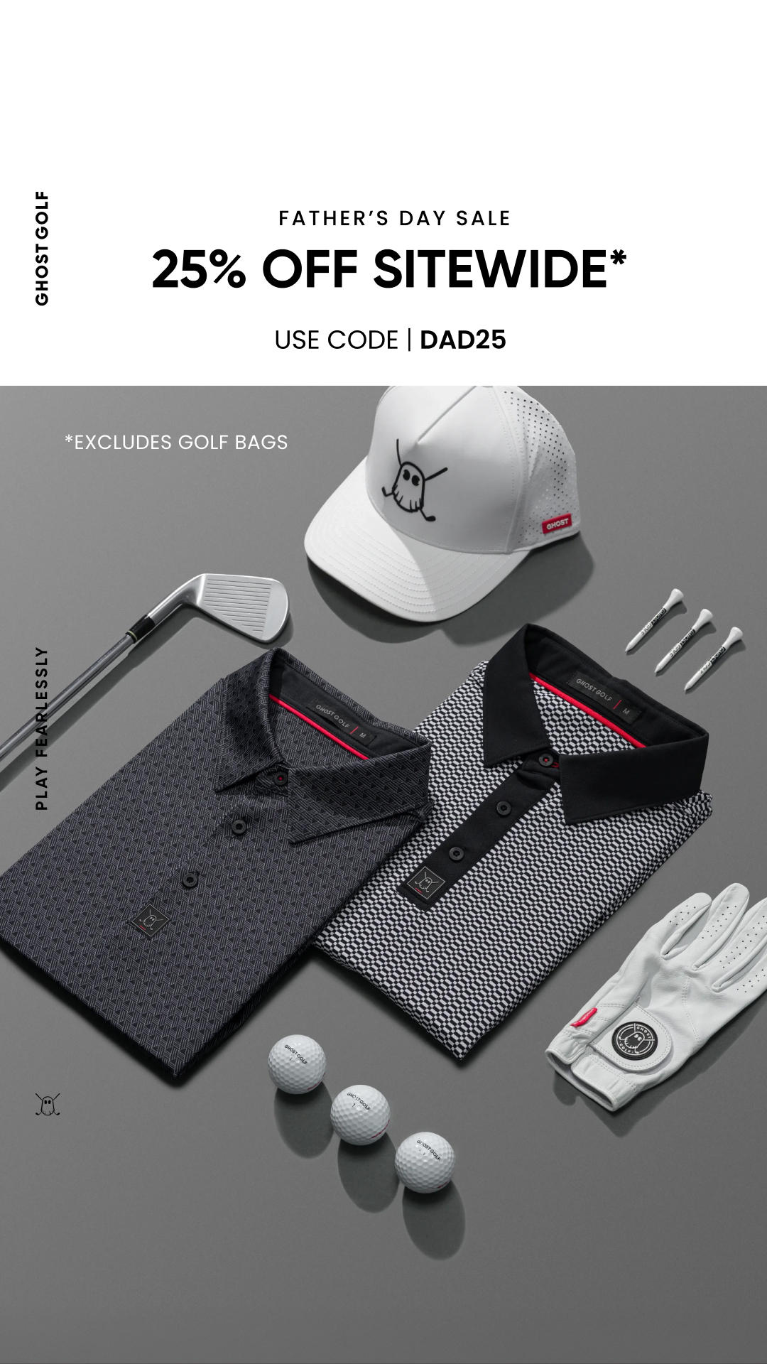 GhostGolf Facebook ad