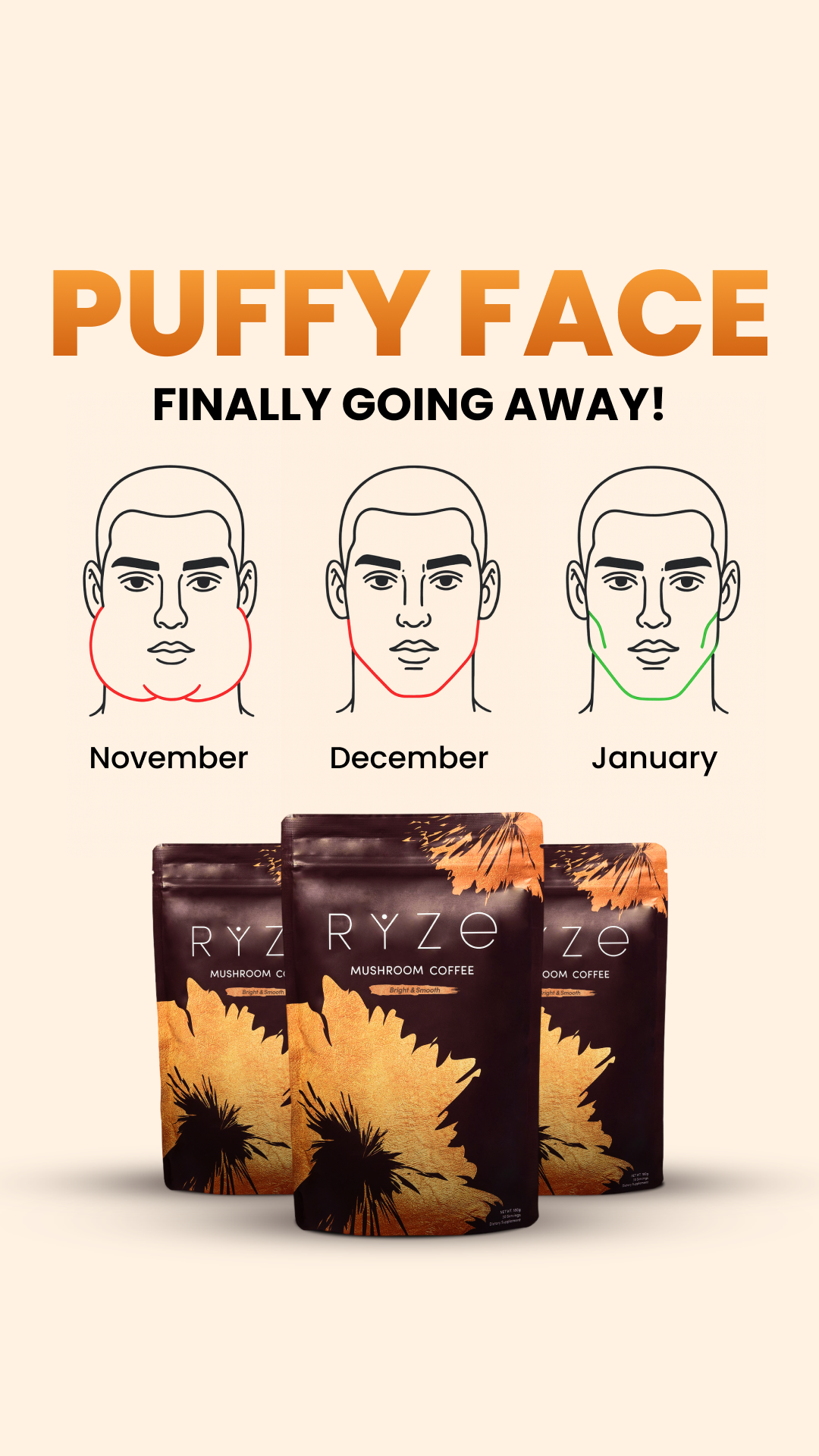 RYZE Superfoods Facebook ad