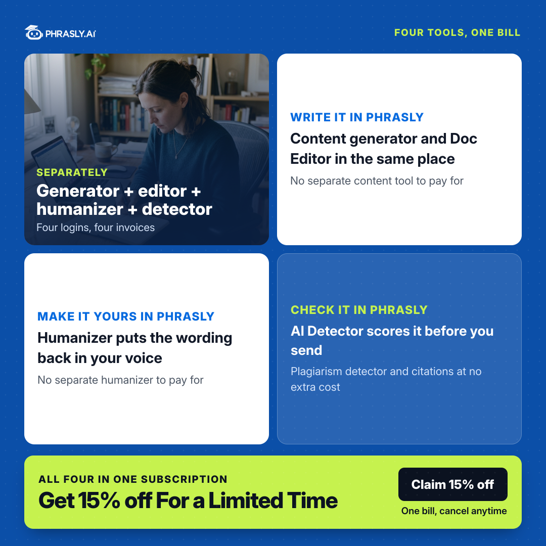 Phrasly.AI Facebook ad